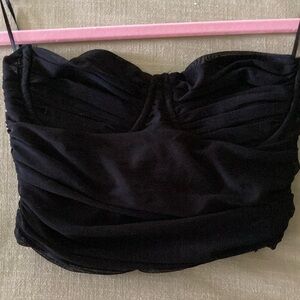 Zara strapless bustier
